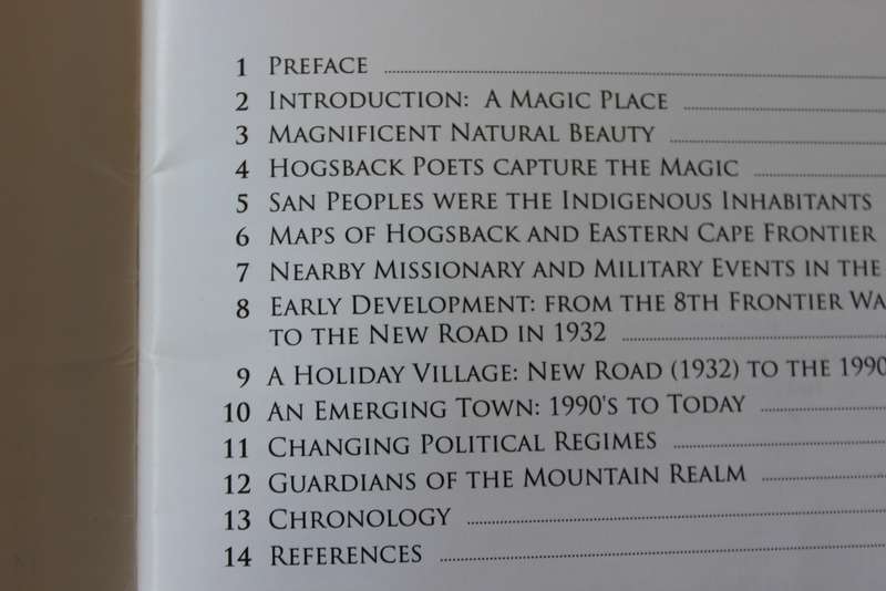 THE STORY OF HOGSBACK. Written by Trevor Webster.
