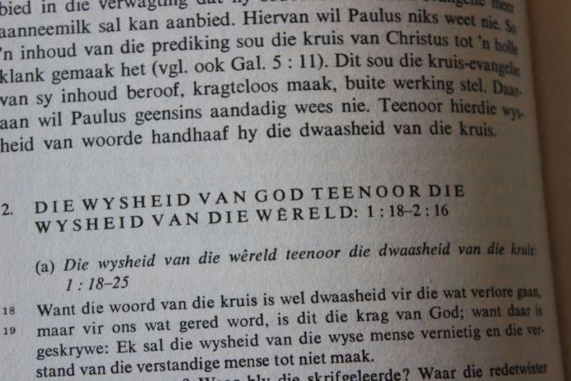 DIE EERSTE BRIEF AAN DIE KORINTIËRS verklaar deur Dr. E.P. Groenewald.