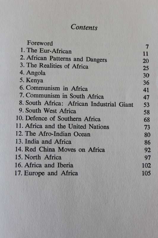 RED STAR OVER AFRICA. Anthony Harrigan.