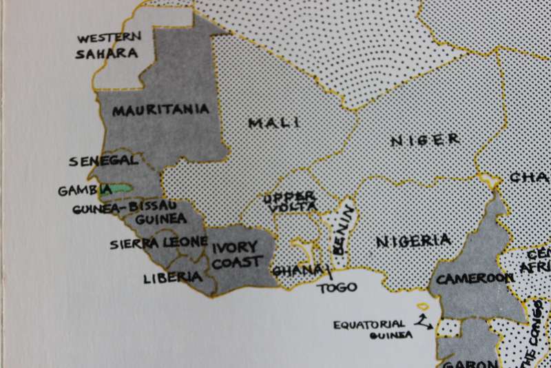 THE GAMBIA written by Dr. Andria Fletcher. Photographed by M.D. Gosswiller.