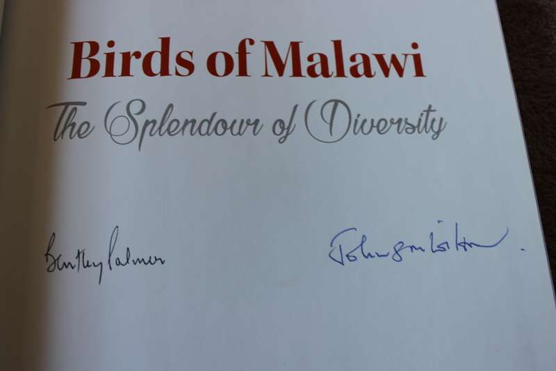 BIRDS OF MALAWI: The Splendour of Diversity. Photography by Bentley Palmer. Text by John Wilson.