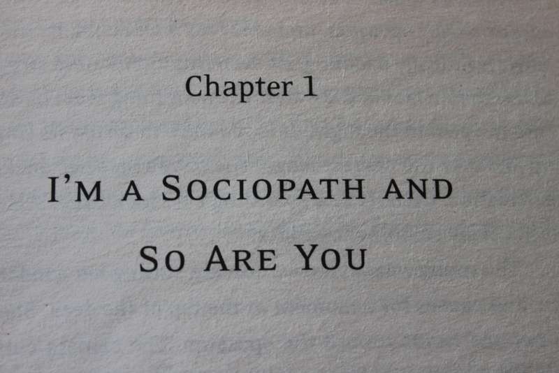 CONFESSIONS OF A SOCIOPATH. M.E. Thomas.