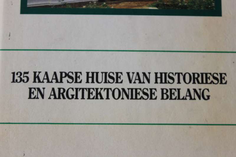 `N GIDS TOT KAAPS-HOLLANDSE HUISE. Phillida Brooke Simons.