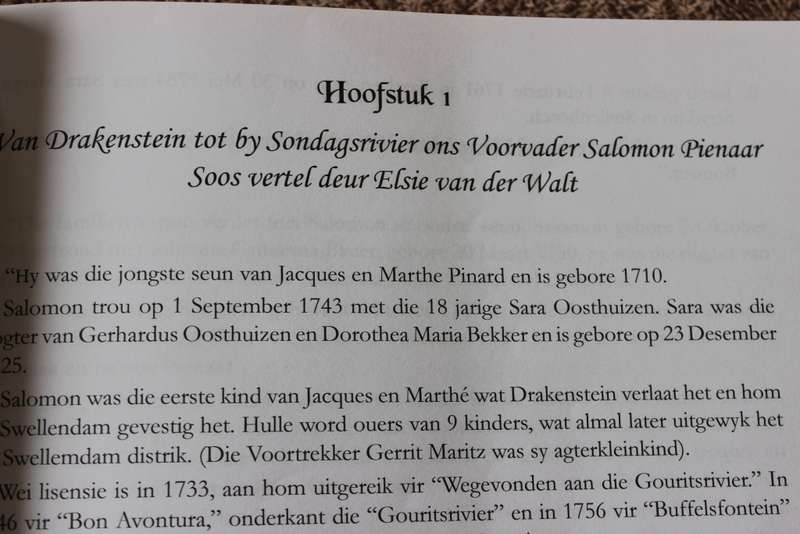 DIE KINDERS VERTEL. Lewensverhale van die Salomon Pienaar nasate. Elsie Pienaar van der Walt.