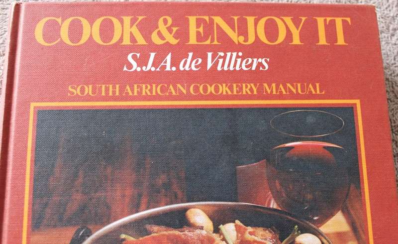 COOK AND ENJOY IT. S.J.A. de Villiers.