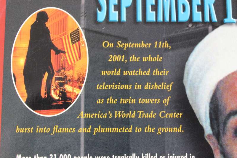 THE DAY THE WORLD STOOD STILL. September 11th 2001.