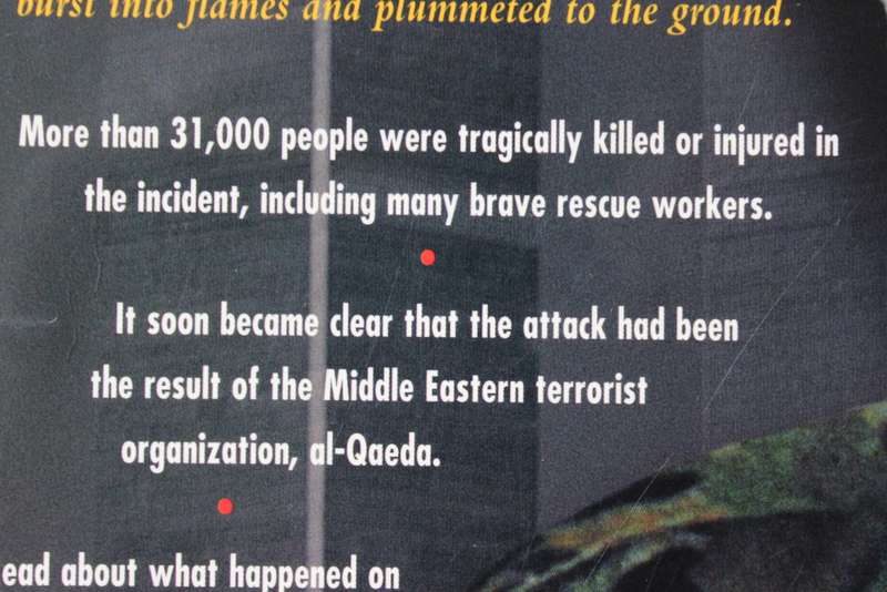 THE DAY THE WORLD STOOD STILL. September 11th 2001.