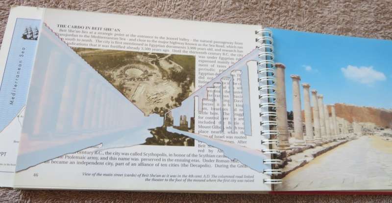ISRAEL: Past & Present. Archaeological text by Dr. D. Bahat.