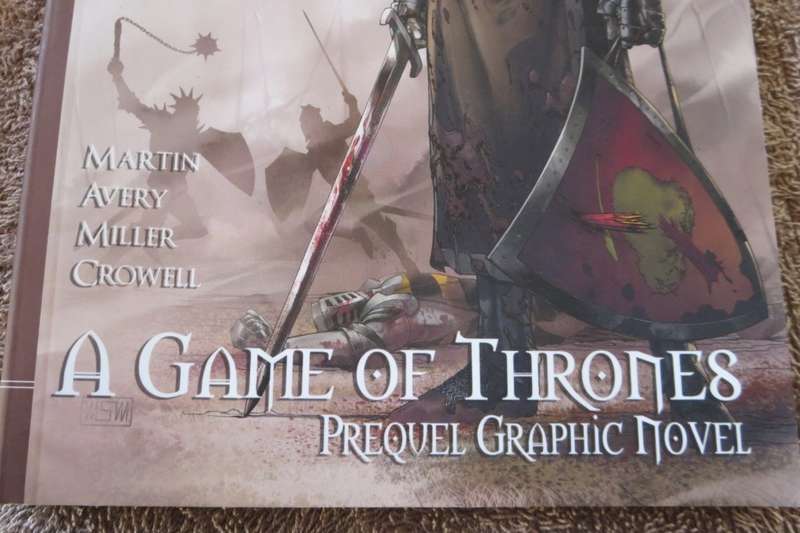 GEORGE R.R. MARTIN. THE HEDGE KNIGHT. THE SWORN SWORD. Prequel Graphic Novels.