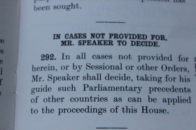 UNION OF SOUTH AFRICA. House of Assembly. Standing Orders. Vol 1. Public Business. 1957.