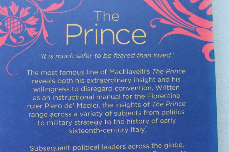 THE PRINCE. Niccolò Machiavelli.