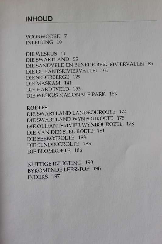WESKUS n Toeristegids  deur Cornel Truter