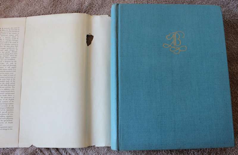 EARLY NINETEENTH CENTURY ARCHITECTURE IN SOUTH AFRICA, 1795-1837. Ronald Lewcock. (W)