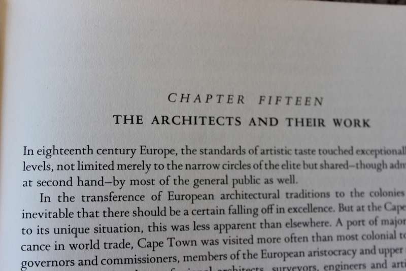 EARLY NINETEENTH CENTURY ARCHITECTURE IN SOUTH AFRICA, 1795-1837. Ronald Lewcock. (W)
