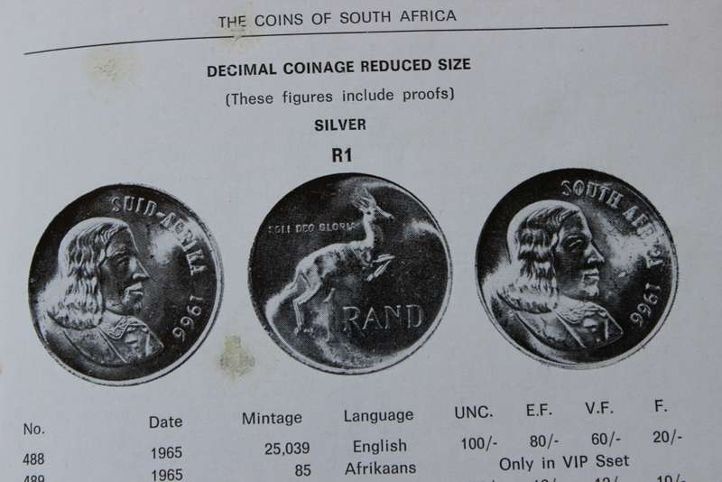 THE COINS OF SOUTH AFRICA by Alec Kaplan