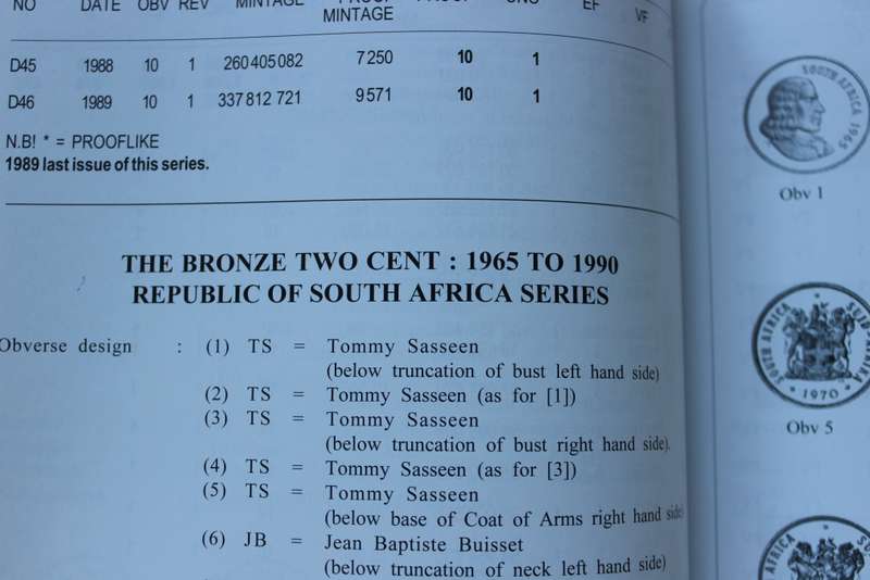 HERN`S HANDBOOK ON SOUTH AFRICAN COINS AND PATTERNS 2009  Compiled by Brian Hern