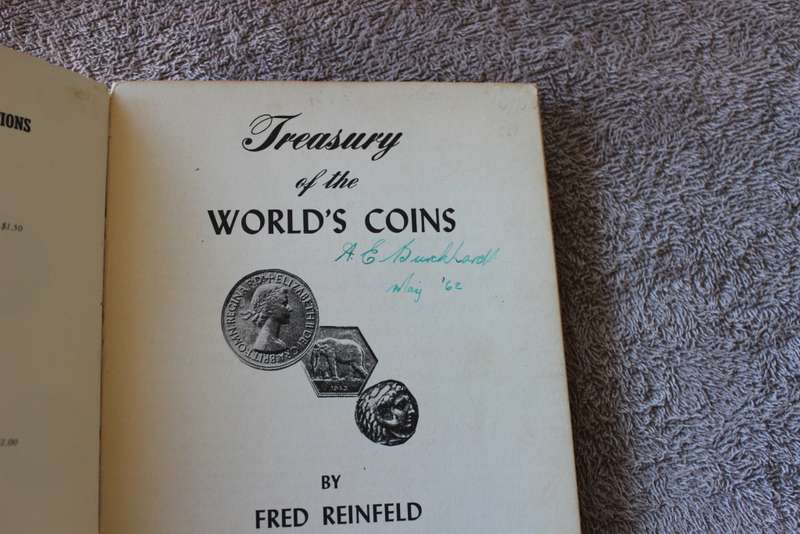 TREASURY OF THE WORLD`S COINS  by Fed Reinfeld
