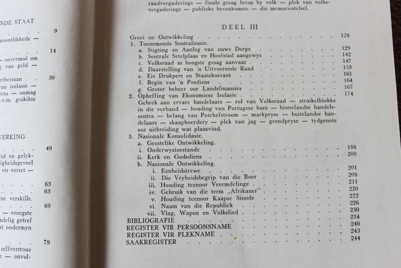 GESKIEDENIS VAN DIE SUID-AFRIKAANSE REPUBLIEK. Deel 1: Wordingsjare  deur A.N. Pelzer.   (W)