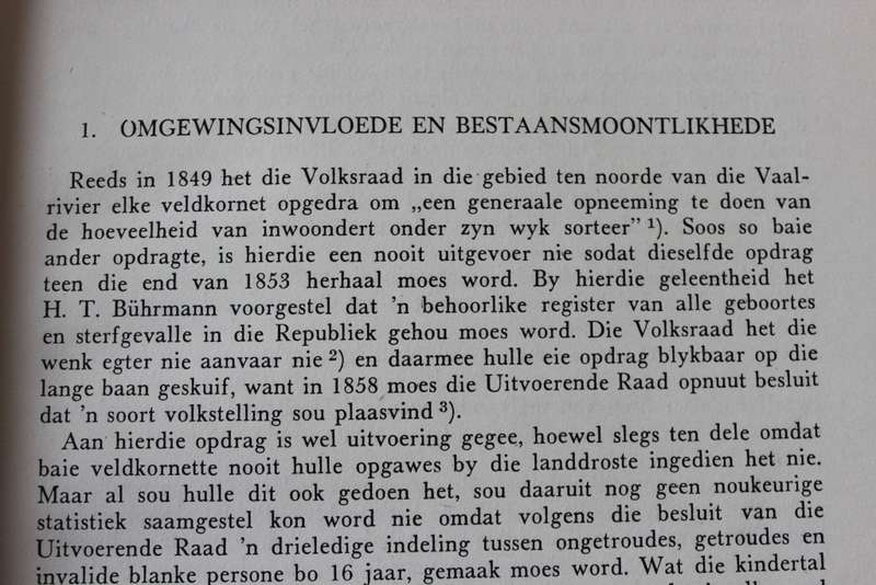 GESKIEDENIS VAN DIE SUID-AFRIKAANSE REPUBLIEK. Deel 1: Wordingsjare  deur A.N. Pelzer.   (W)