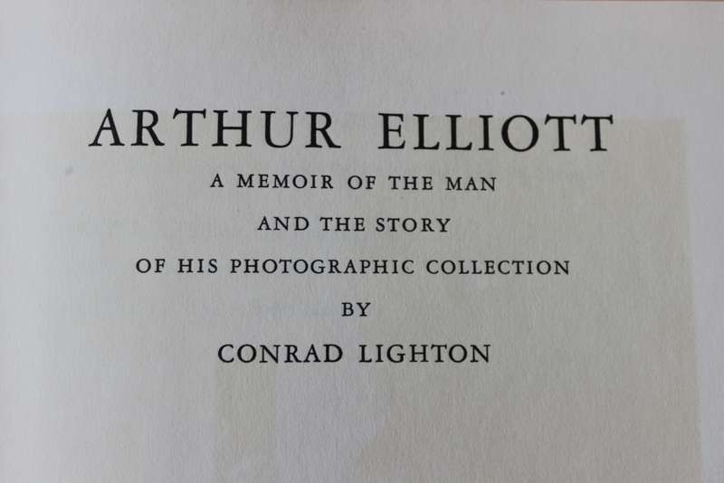 ARTHUR ELLIOTT. 10,000 Pictures tell a Story by Conrad Lighton.   (W)