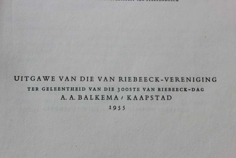 DAGHREGISTER gehouden by den Oppercoopman JAN ANTONISZ VAN RIEBEECK. Drie dele.   (W)