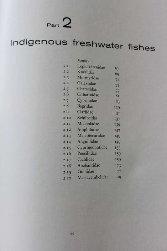 FRESHWATER FISHES of Southern Africa. R.A. Jubb. Illustrations by H.M. Jubb.     (W)