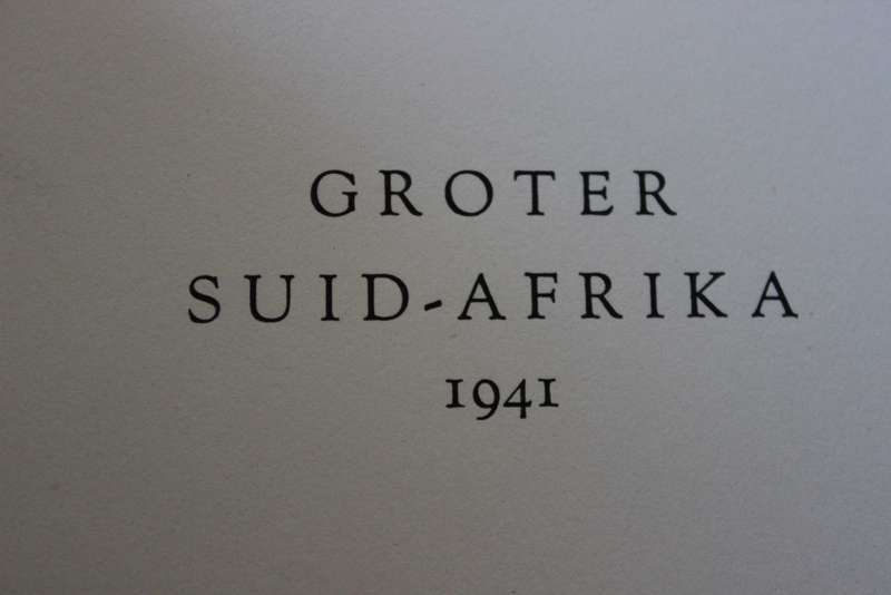 GROTER SUID-AFRIKA - PLANNE VIR N BETER WERELD. Toesprake deur die Hoog-edelagbare J. C. Smuts