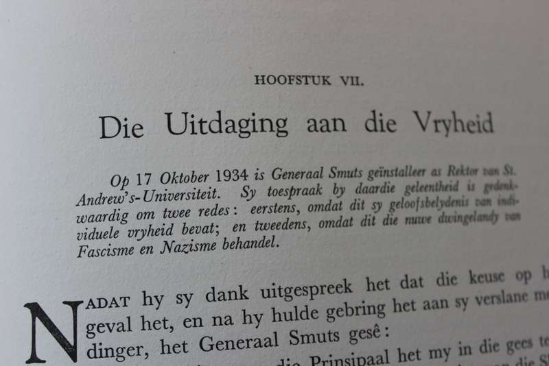 GROTER SUID-AFRIKA - PLANNE VIR N BETER WERELD. Toesprake deur die Hoog-edelagbare J. C. Smuts