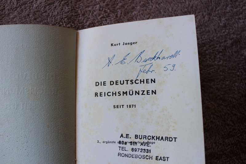 DIE DEUTSCHEN REICHSMUNZEN SEIT 1871 (1956) & DIE DEUTSCHEN MUNZEN SEIT 1871 (1968) By Kurt Jaeger