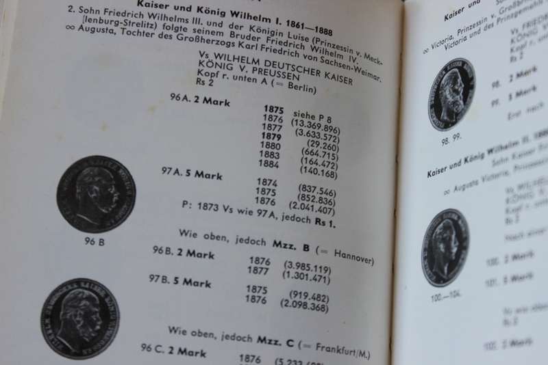 DIE DEUTSCHEN REICHSMUNZEN SEIT 1871 (1956) & DIE DEUTSCHEN MUNZEN SEIT 1871 (1968) By Kurt Jaeger
