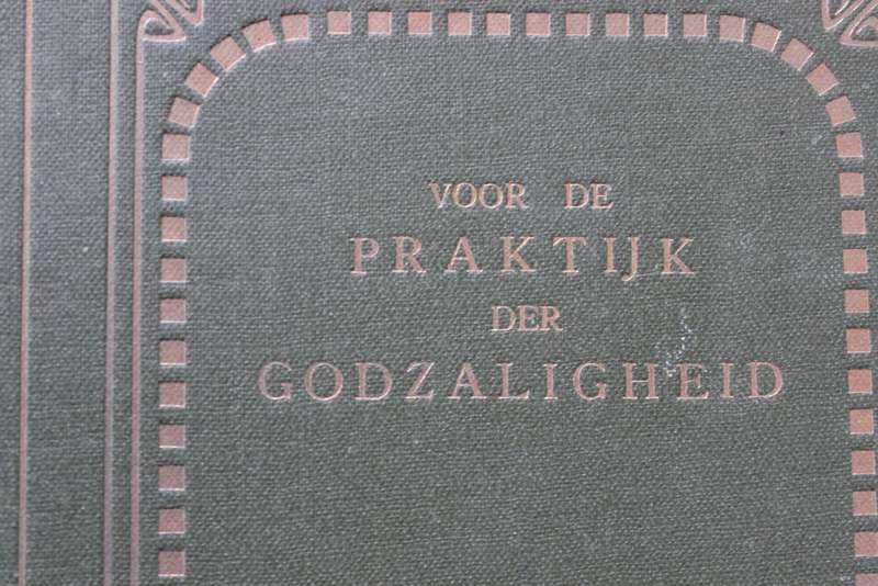 VOOR DE PRAKTIJK DER GODZALIGHEID door Dr. A.J.Th. Jonker.      (P)