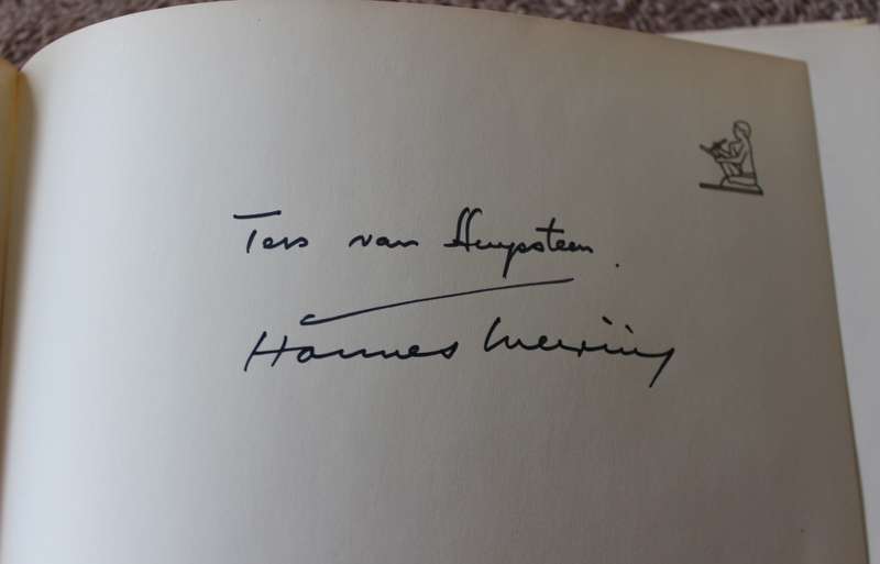 TERS VAN HUYSSTEEN. HUGENOTELAND met aantekeninge deur Hannes Meiring. (GETEKEN)     (P)