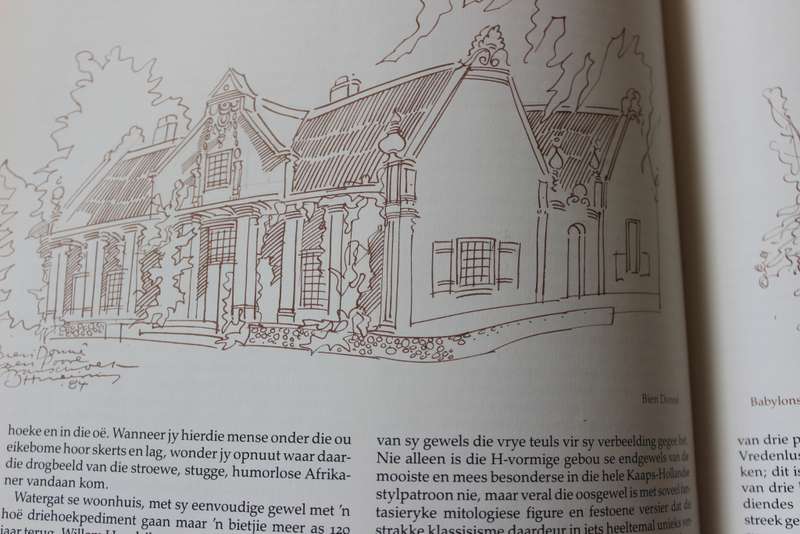 TERS VAN HUYSSTEEN. HUGENOTELAND met aantekeninge deur Hannes Meiring. (GETEKEN)     (P)