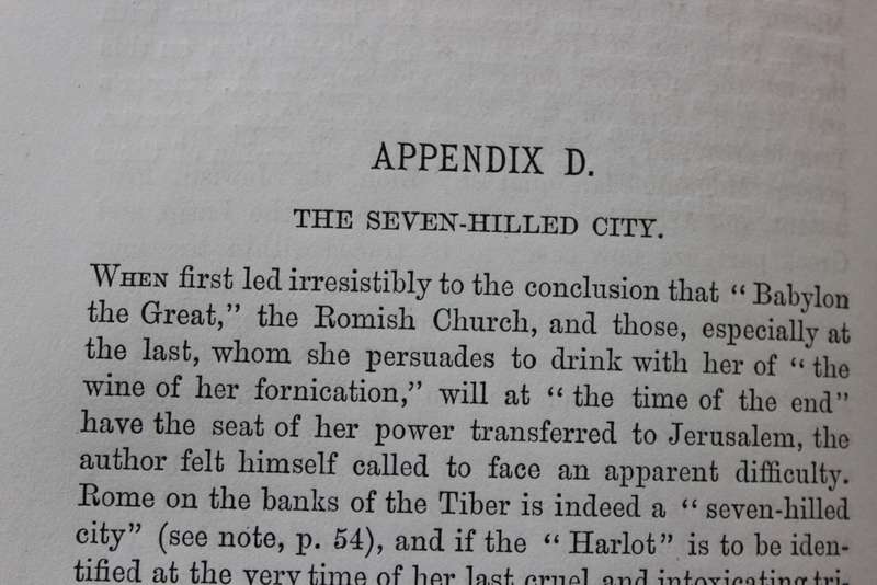 PALESTINE RE-PEOPLED. A sign of the times. By the Rev. James Neil. (1877)         (P)
