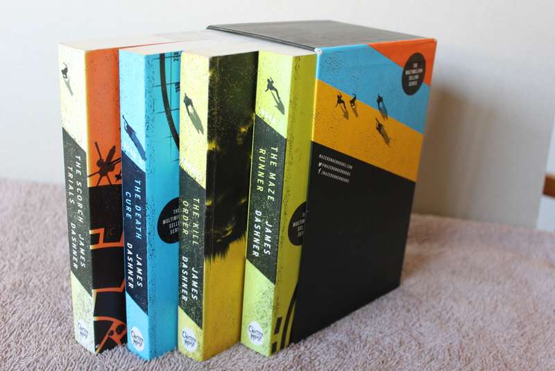 THE MAZE RUNNER SERIES by James Dashner. 4 Book Boxed Set Paperback