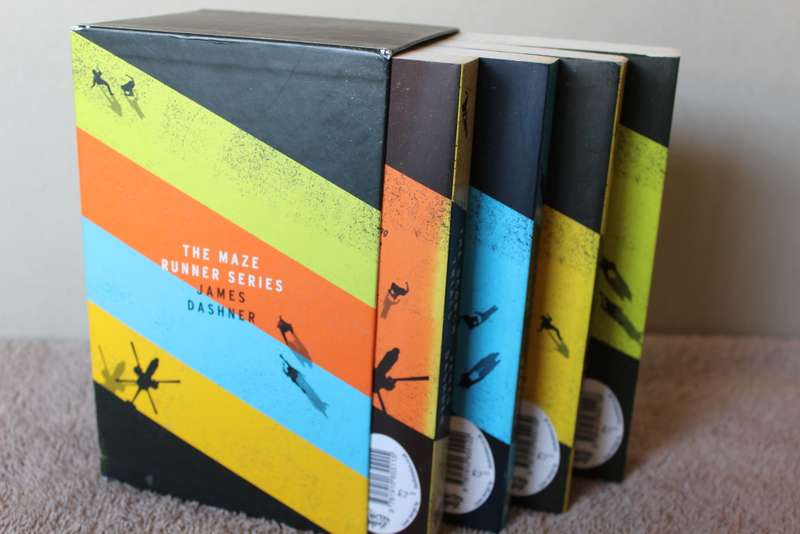 THE MAZE RUNNER SERIES by James Dashner. 4 Book Boxed Set Paperback