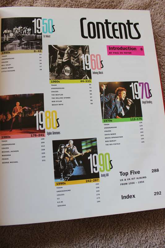 THE STORY OF ROCK`N`ROLL Consultant Editor Paul du Noyer  Year-by-year illustrated chronicle