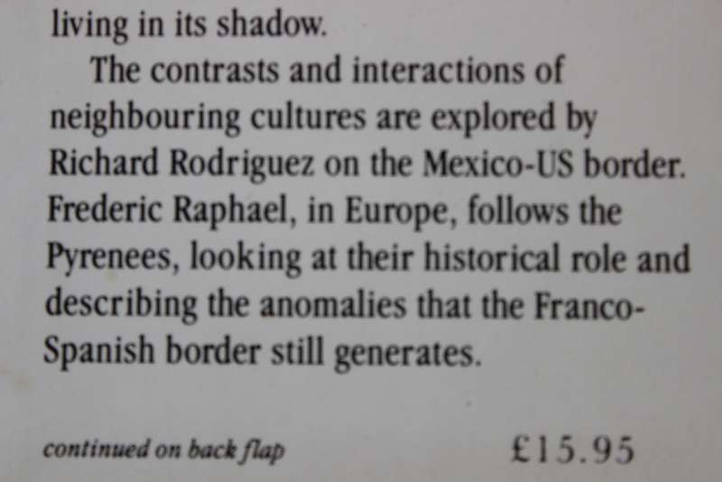 FRONTIERS (The Book of the TV Series) Ronald Eyre, Nadine Gordimer, Nigel Hamilton and others