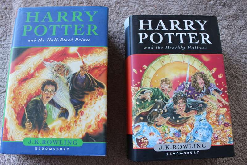 HARRY POTTER AND THE DEATHLY HALLOWS  and  HARRY POTTER AND THE HALF BLOOD PRINCE