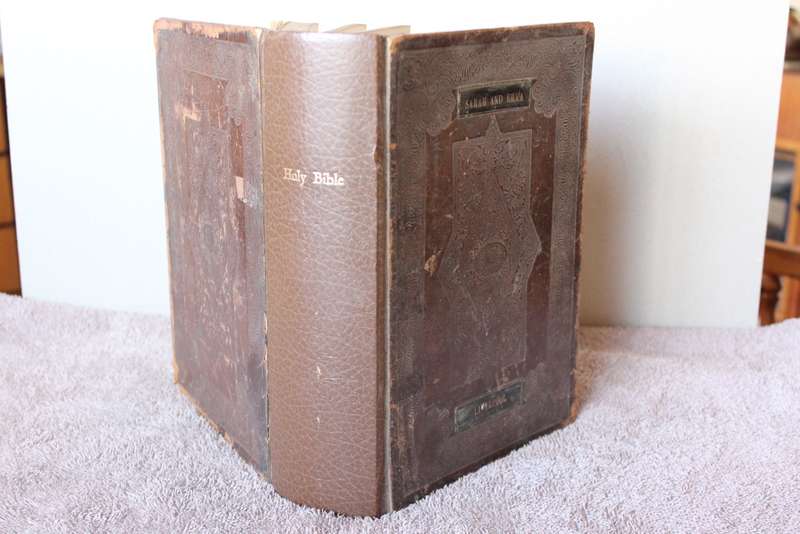 THE HOLY BIBLE - Containing the Old and New Testaments  Published 1877