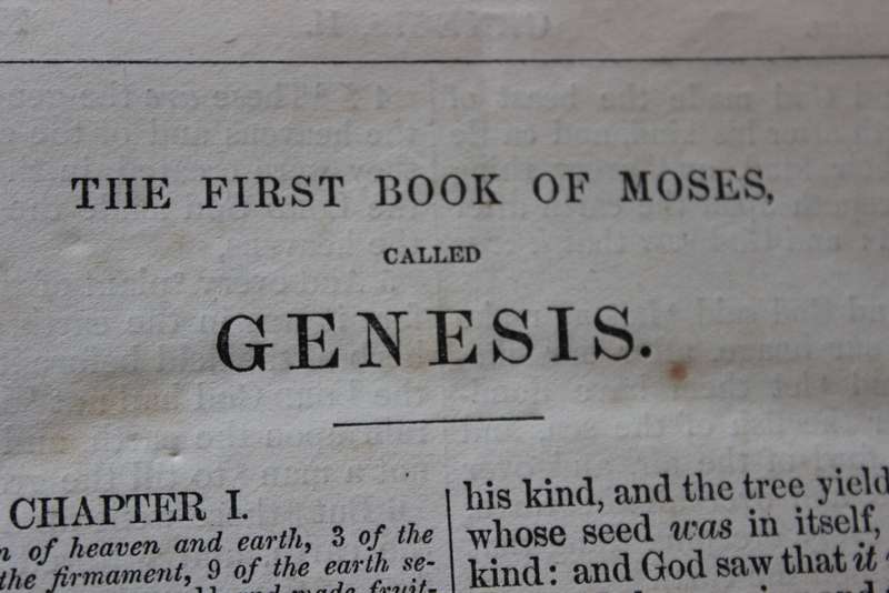 THE HOLY BIBLE - Containing the Old and New Testaments  Published 1877