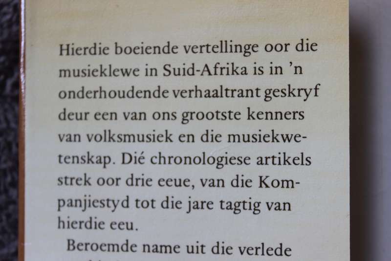 SOLANK DAAR MUSIEK IS ..... deur Jan Bouws