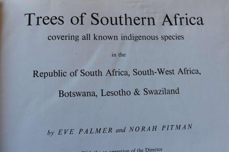 TREES OF SOUTHERN AFRICA by Eve Palmer and Norah Pitman. Volume One.   (W)