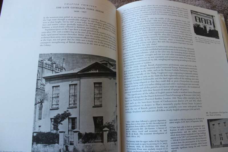 EARLY NINETEENTH CENTURY ARCHITECTURE in South Africa: 1795-1837. Ronald Lewcock.   (W)