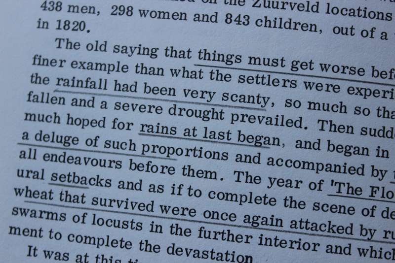 IRISH SETTLERS TO THE CAPE (1820 Settlers)  by G. B. Dickson