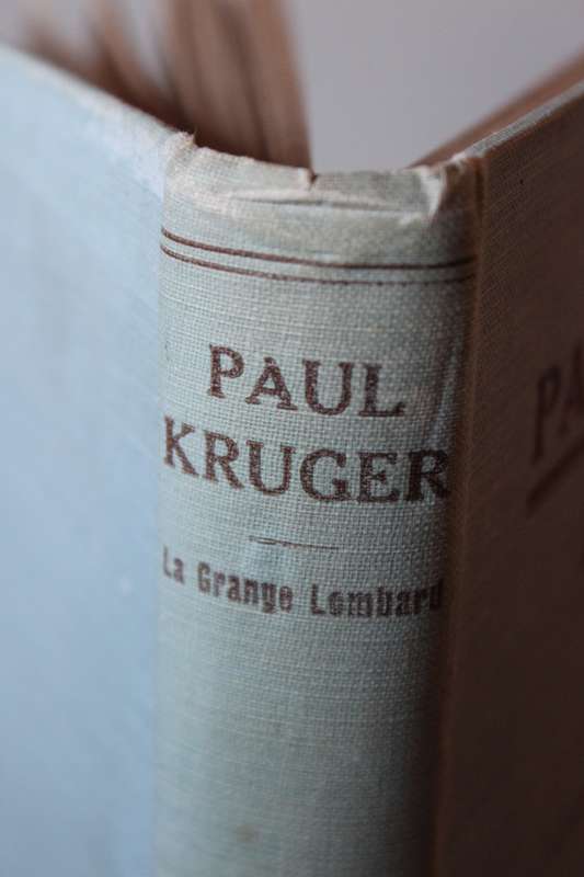 PAUL KRUGER DIE VOLKSMAN  deur J.P. La Grange Lombard