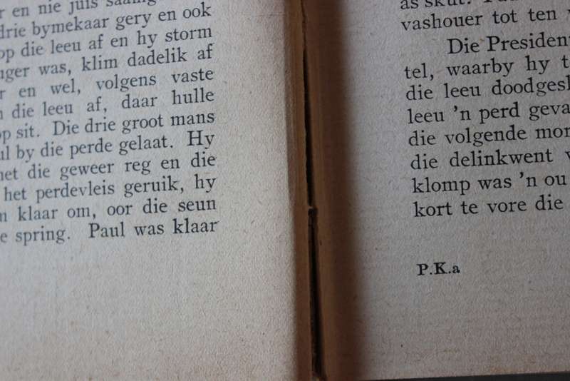 PAUL KRUGER DIE VOLKSMAN  deur J.P. La Grange Lombard
