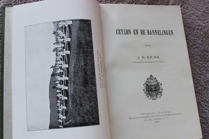 CEYLON EN DE BANNELINGEN  door J. N. Brink (Anglo-Boereoorlog)