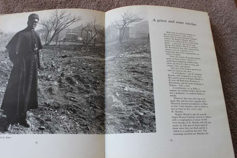TWELVE SHADES OF BLACK  by Joy Kuhn Photographs by Sylvie van Lerberghe (Interviews in Soweto)  (C)