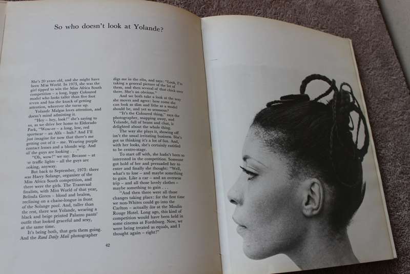 TWELVE SHADES OF BLACK  by Joy Kuhn Photographs by Sylvie van Lerberghe (Interviews in Soweto)  (C)
